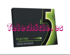 Chicle wrigleys five electro