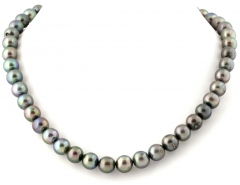 Hilo 40cm perla cultivada aaa gris 8,5-9mm 24,50eur puede tambien personalizar su collar