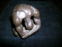 Escultura de bronce de ramon conde
