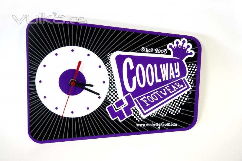 Reloj Metacrilato Coolway