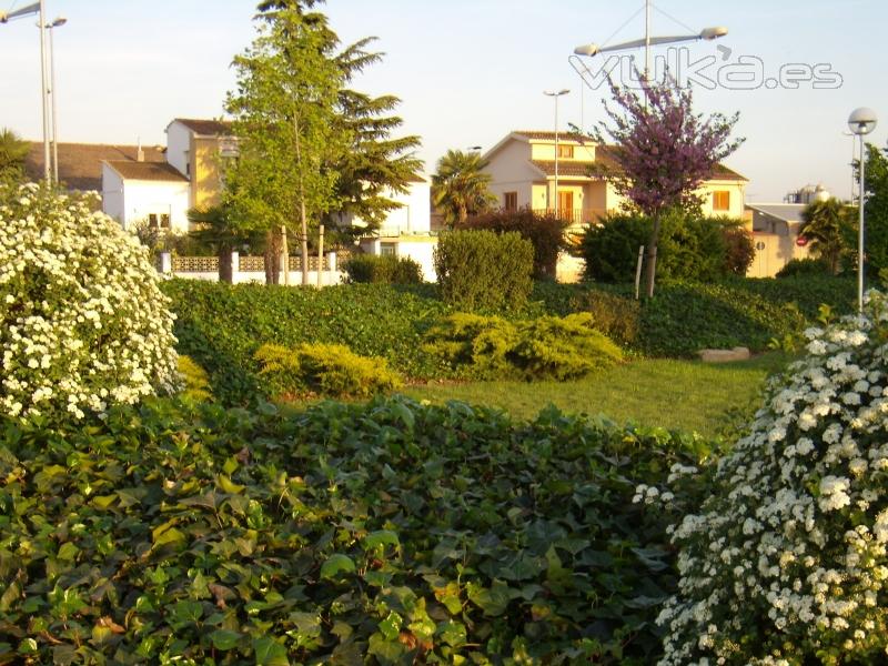 plazas, el encanto del pueblo.