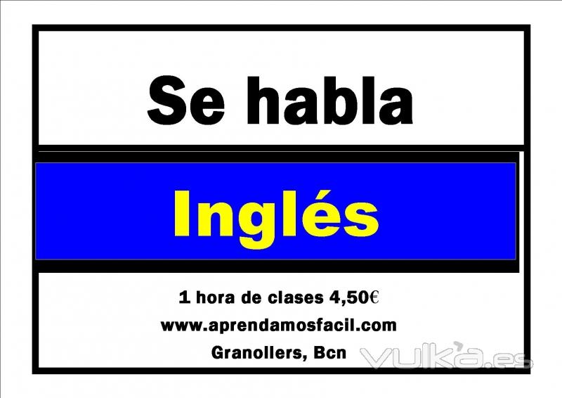  CLASES DE INGLÉS 1 HR / 4,50 EUR