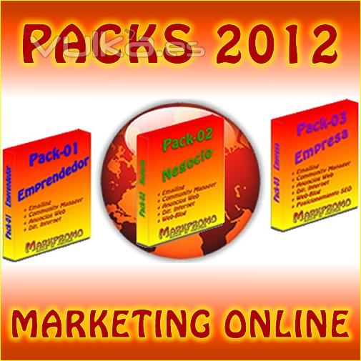 Nuevos Packs 2012 de Marketing Online