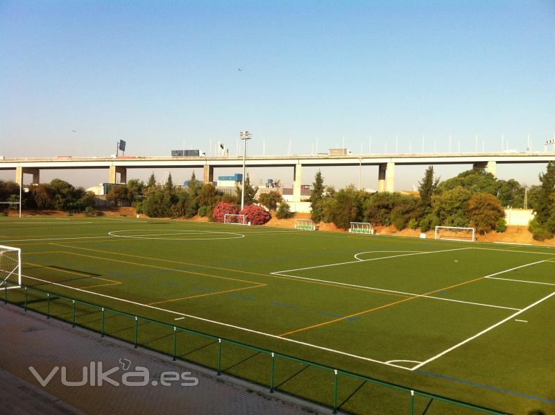 Instalacion de campos de futbol