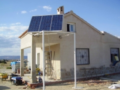 Instalacion fotovoltaica aislada