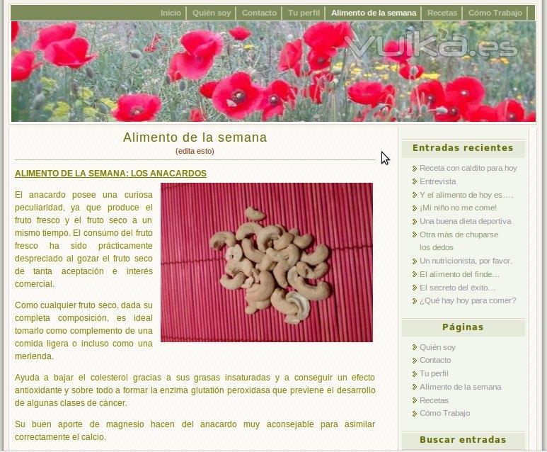 Alimento de la Semana - www.naturopatiaalimentaria.com