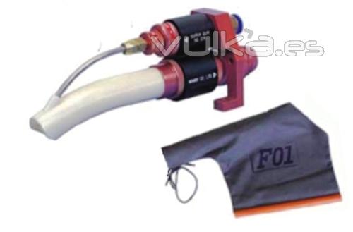 Aspirador neumatico con bolsa modelo NM-SG220 + MF01 de Larwind en www.larwindshop.com