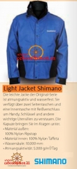 Wwwceboeltimones - light jacket shimano modelo m-l