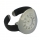 Reloj brazalete negro y acero 25EUR