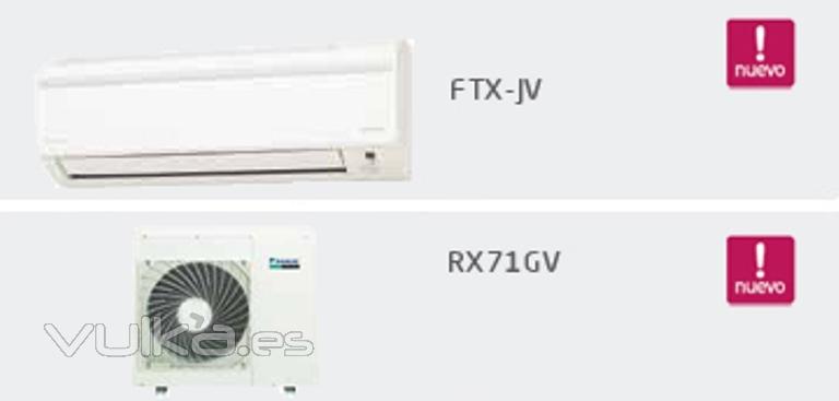 Aire Acondicionado inverter Daikin TX25JV en www.nomascalor.es