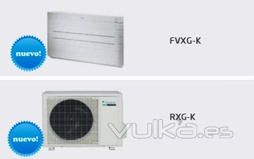 Aire Acondicionado suelo inverter Nexura VXG25K de Daikin en www.nomascalor.es