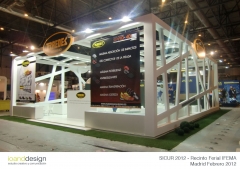 Stand paredes sicur 2012 ifema (madrid)