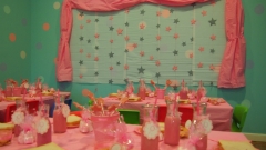 Decoración merienda infantil