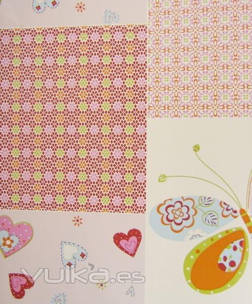 papel pintado infantil coozkids www.decoracion88.com