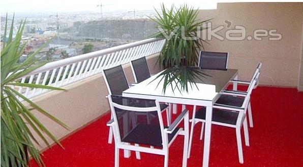 TERRAZA ROJA