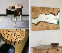 Autenticos muebles de madera reciclada