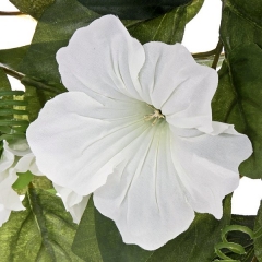 Plantas colgantes artificiales planta artificial colgante petunias blancas 75 en lallimonacom (2)