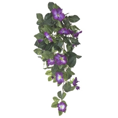 Plantas colgantes artificiales planta artificial colgante petunias violetas 75 en la llimona home