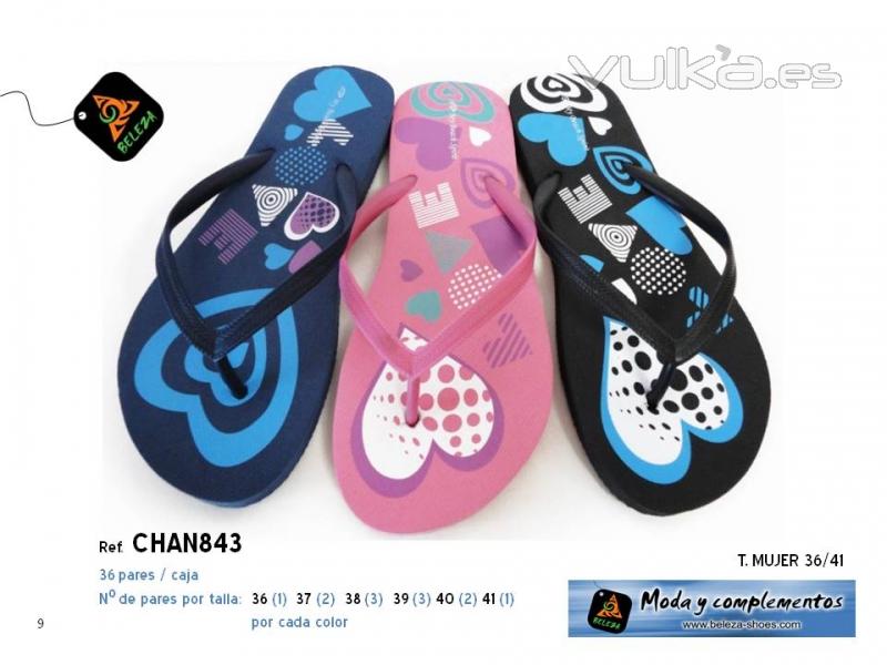 Chanclas mujer - Beleza Shoes