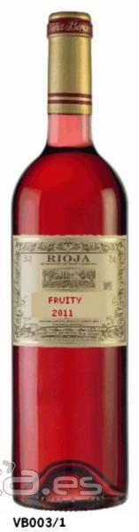 RIOJA  D.O. ROSÉ WINE PRODUCTION NOTES: Grapes from vineyards within the Rioja D.O. The bunches were