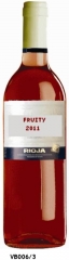 Rioja doc rose wine origin: grapes from vineyards within the rioja doc varieties: garnacha and