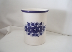 Vaso  ceramico para utensilios cocina,decoracion