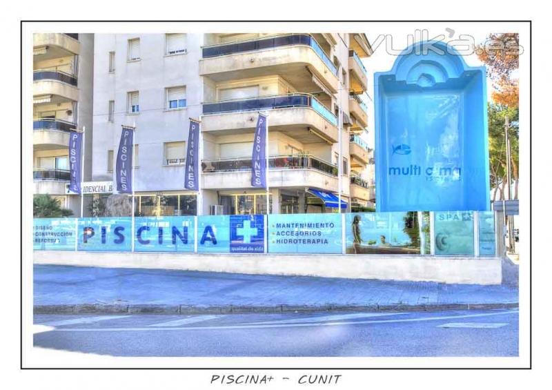 Tienda Física de Piscinaplus en Cunit, Tarragona