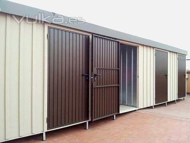 Trasteros modulares de terraza