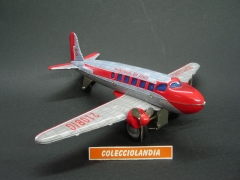 Colecciolandiacom ( avion de hojalata con mecanismo de friccion )
