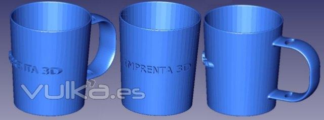 Diseño de taza personalizada