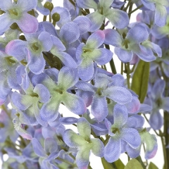 Flores artificiales, flor lilac artificial lila en la llimona home (2)