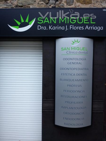 CLINICA DENTAL SAN MIGUEL Dra Karina J Flores