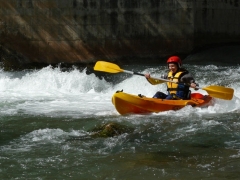 Kayak en río