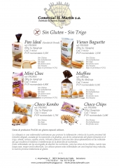 Especialidades sin gluten - sin trigo especial celiacos