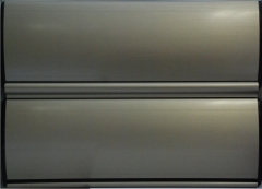 Lama enrollable de aluminio autoblocante de 10cm anonizada