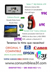 Algunas ofertas disponibles en wwwconsumiblesa3fcom y nuestra tienda fisica de bigastro