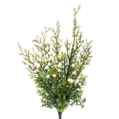 Plantas artificiales con flores planta flores bush gypsophila artificial blanca en la llimona home
