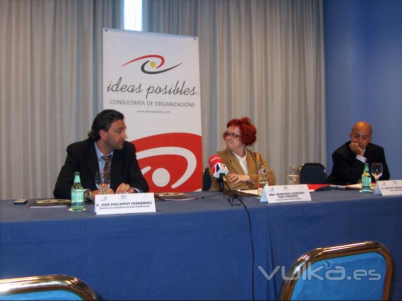 Con Carlos Tabarés y Jose Philippot, de la empresa Gadi S.L. 