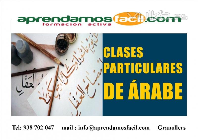 clases particulares de árabe en granollers