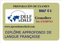 Clases de preparacion para examen oficial de frances en grnaollers