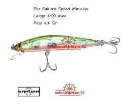 Wwwceboseltimones - pez sakura floating speed minnow 150f 41gr