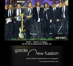 El viernes 28 de septiembre concierto de seven especial tributo a sabina en new fussion