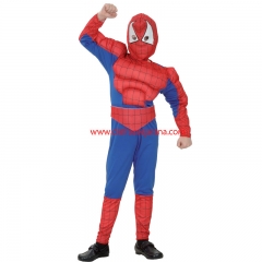 Disfraz de spiderman musculoso