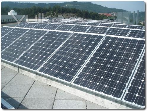 Energía solar fotovoltaica sobre tejado