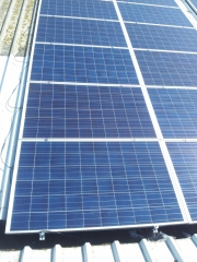 Instalacion solar solo inclinacion del tejado