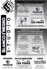 Novedades blanco y negro studio 2012 -13 crazy swing, balboa in madrid