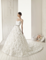 Modelo roman de la coleccion aire barcelona 2013 - vestidos de novia