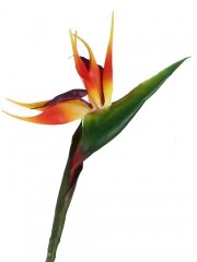 Flores artificiales de goma flor ave del paraiso artificial oasisdecorcom