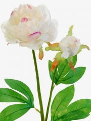 Flores artificiales de calidad flor peonia artificial rosa oasisdecorcom