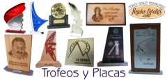 Trofeos y placas personalizadas para cada ocasion